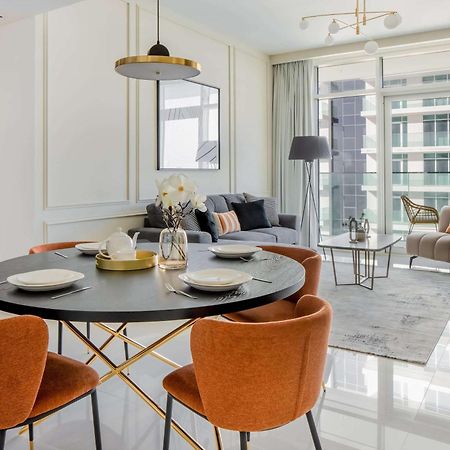 Silkhaus Palm View 1Bdr With Private Beach In Emaar Beachfront Dubai Exterior foto